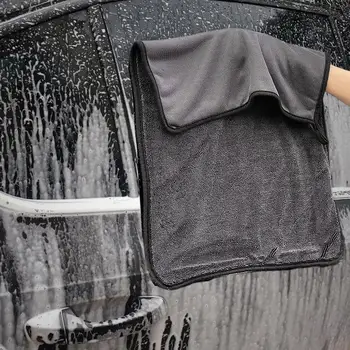 Микрофибърна кърпа за автомивка Автомобилен интериор Химическо чистене Подробно Rag Durable Microfiber Car Scratch Free Cleaning Cloth