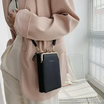 Мода малки Crossbody чанти жени мини PU кожа рамо пратеник чанта за момичета жълти Bolsas дами телефон чантата цип клапа