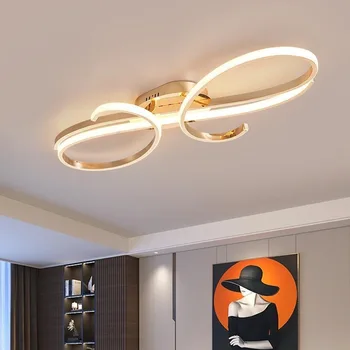 Модерни LED полилеи за дневни, спални, полилеи, кабинет, кухня и интериорни декоративни осветителни тела