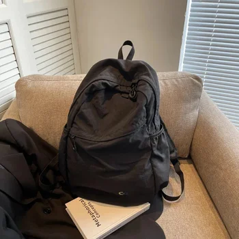 Модни дами мъжки реколта колеж раница момиче момче пътуване свободно време ретро книга чанта женски лаптоп мъже жени училище чанти