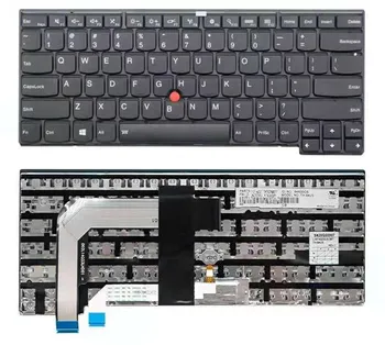 Нов оригинал за Lenovo Thinkpad T460S T470S US English клавиатура с подсветка FRU 00PA534 SN20H42446 01YR088 00PA542