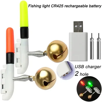 Облагаеми риболовни аксесоари Риболовна светлина стик Светеща плувка LED CR425 3.6V литиева батерия Електронни спортни забавления
