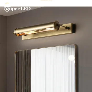 Огледална светлина LED стена светлина шкаф за баня светлина 6000K грим огледало светлини водоустойчив LED суета светлини стена лампа за огледало