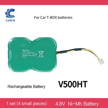 Оригинален 4/V500HT за автомобилни T-BOX батерии 4.8V V500HT Ni-Mh батерия VARTA