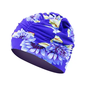  Плувна шапка Мода Водолазна шапка Resuable мека шапка за плуване Шапка за къпане за дълга и къса коса Спорт Сърф жени