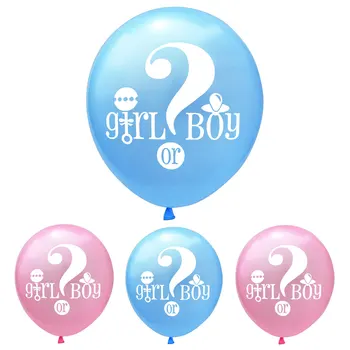Пол разкриват балон синьо розово бебе душ балон момиче или момче латекс балон сватба рожден ден бебе душ балон на едро