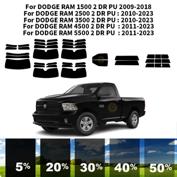 Предварително изрязана нанокерамика кола UV стъкло оттенък комплект автомобилни прозорец филм за DODGE RAM 1500 2 DR PU 2009-2018