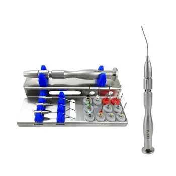 Стоматологичен екстрактор на файлове Комплект за премахване на счупени файлове за лечение на коренови канали Инструмент за извличане на ендодонтски файлове