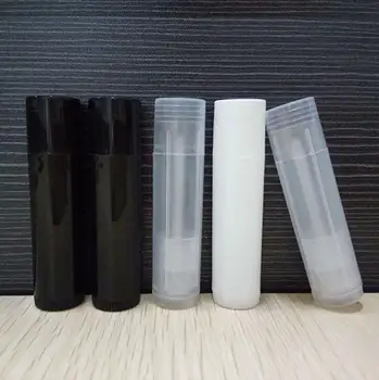 Търговия на едро 5g PP червило тръба пластмасова прозрачна многократна празна четка за балсам за устни гланц опаковка бутилка LX1317