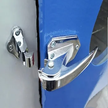 цинкова сплав дръжка на вратата заключване пружина заредена издърпайте дръжка резе за фурна хладилник фризер съхранение промишлени аксесоари